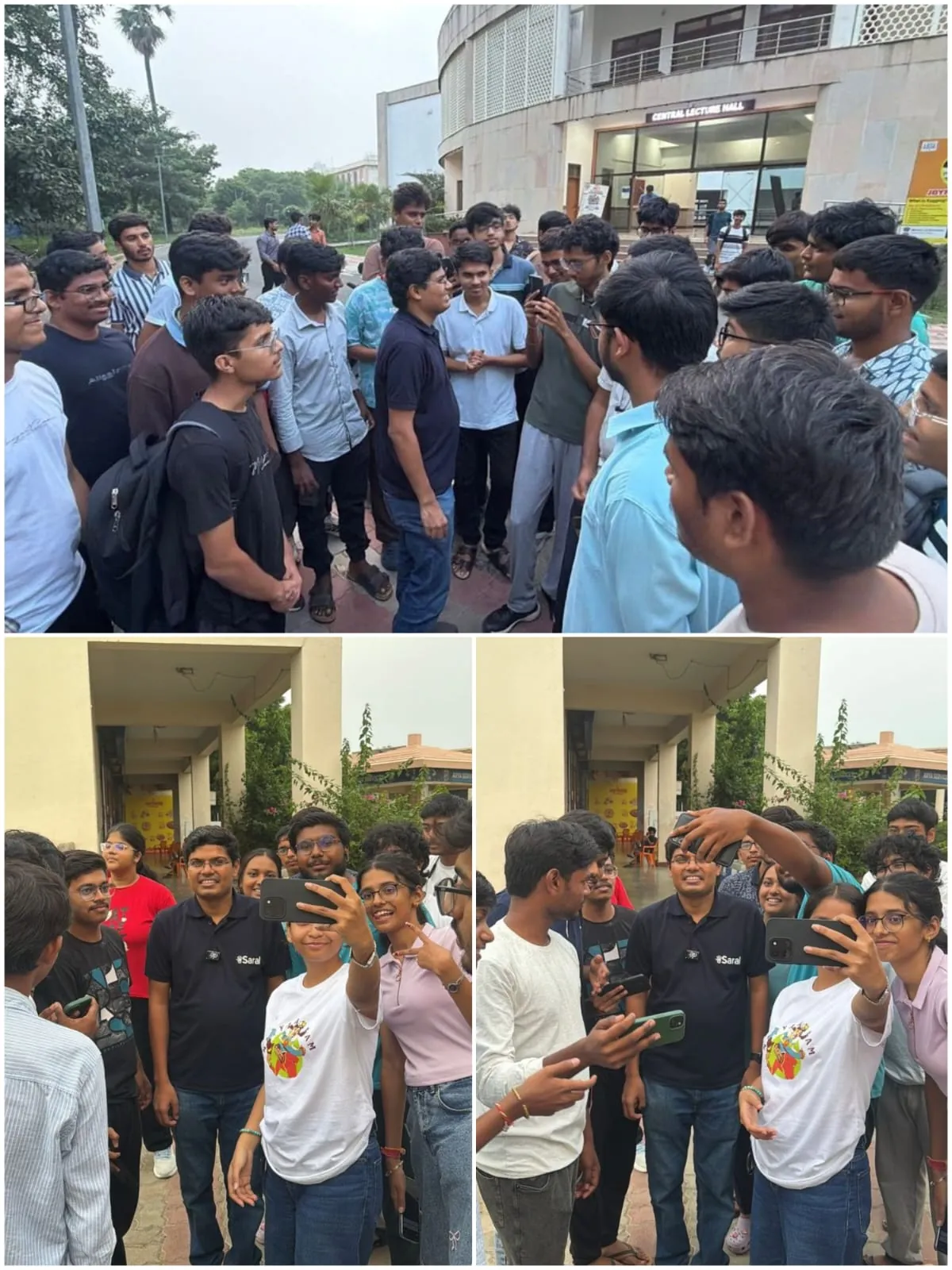 Saransh Sir IIT Patna Visit